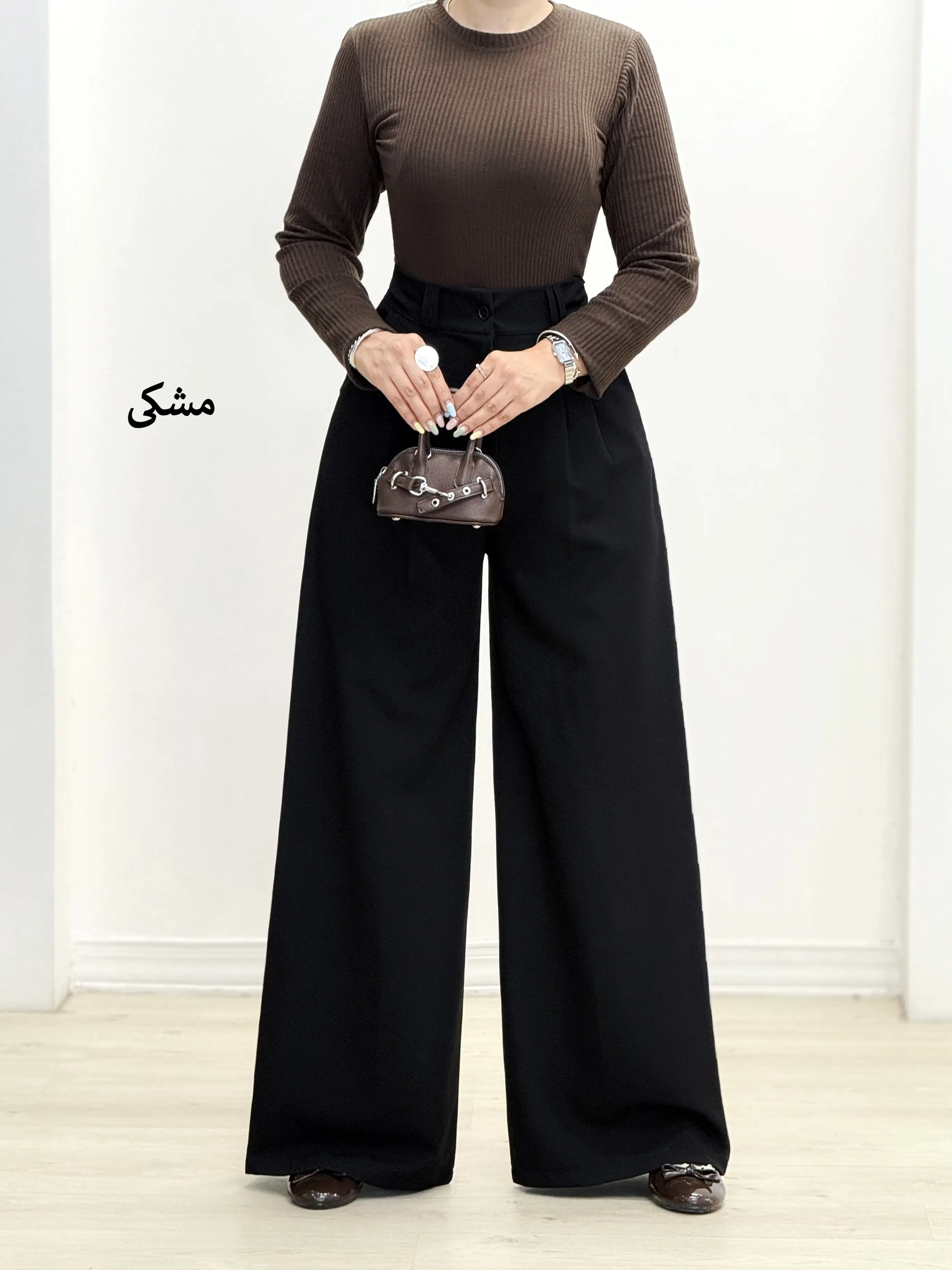 7160-شلوار فول بگ فونیا